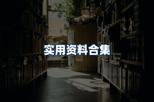 实用PDF资料展示